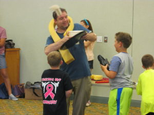 Let's Play! company at Pulaski County Public Library summer reading